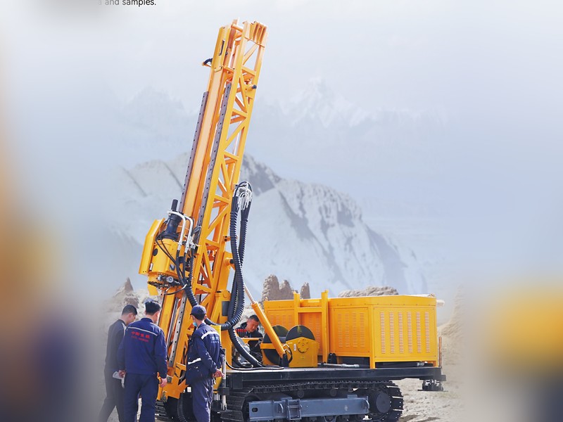 Fully Hydraulic Diamond Core Drill Rig