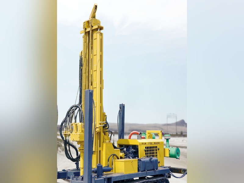 HQZ-220L Steel-Track Pneumatic Drill Rig