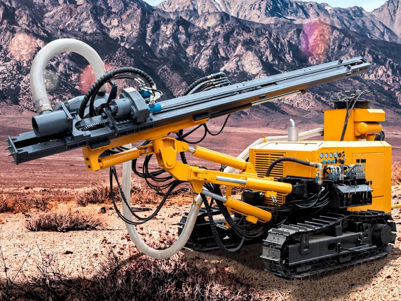 HW-920 Crawler DTH Drill Rig