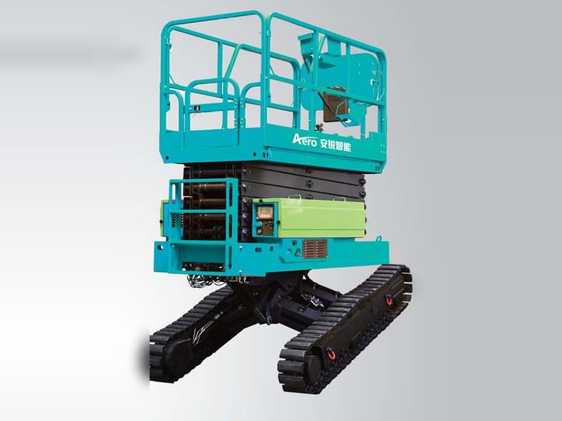 كهربائي Self-Propelled زحافة رافعة مقصية